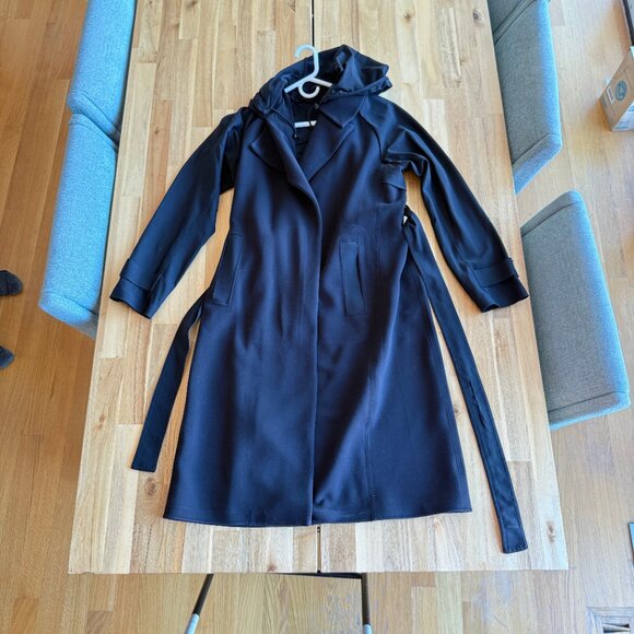Athleta Voyage Long Line Trench Coat 12 - Picture 3 of 6